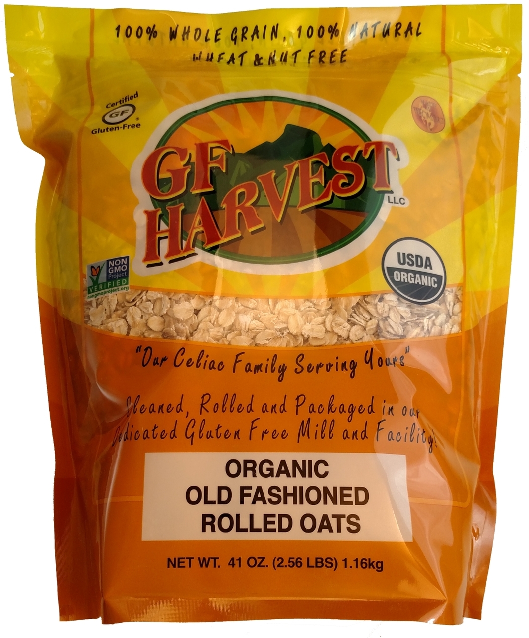 Rolled Oats – Organic – Gluten-Free – Eat Wyoming