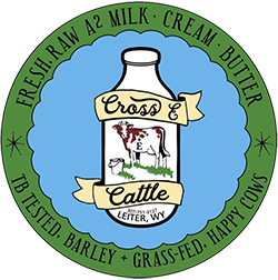 Cross E Dairy logo
