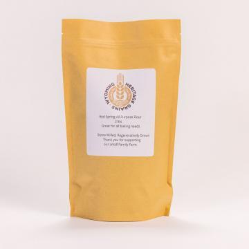 Red spring wheat flour