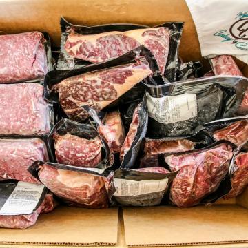 26.5-pound Easy Meals Beef Box