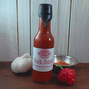 Hot Scot - Scotch Bonnet and Garlic Hot Sauce